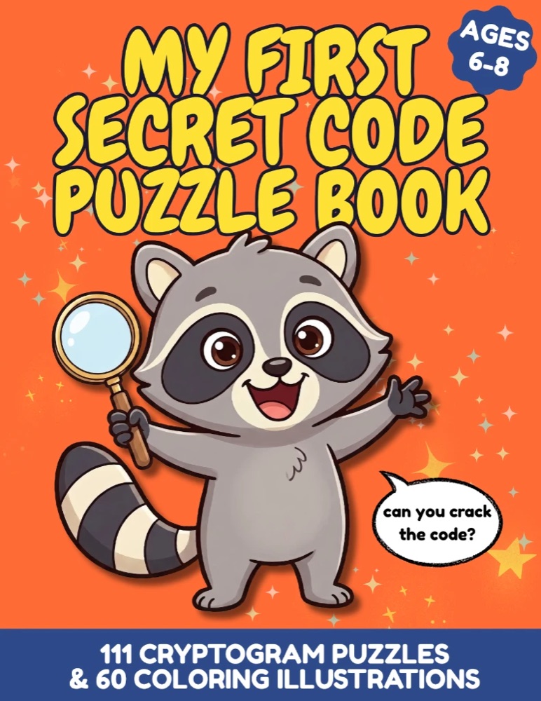 Cover of My First Secret Code Puzzle Book